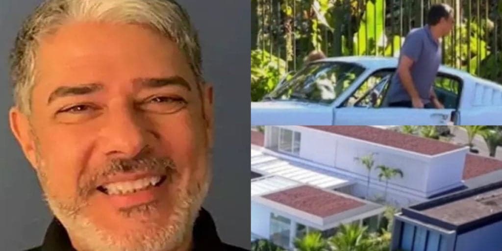 Carros, mansões e relógios: William Bonner tem vida luxuosa como você nunca viu antes exposta