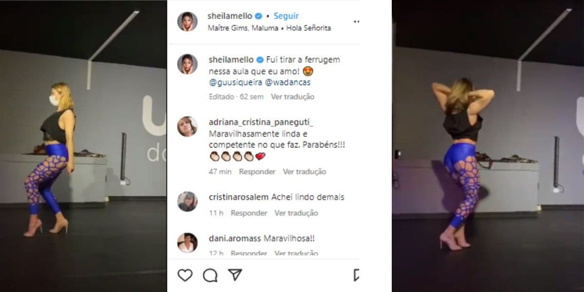 Sheila Mello é chamada de 'velha' ao 42 anos, não se aguenta e responde na lata: "Quero é mais que..." Sheila Mello é chamada de 'velha' ao 42 anos, não se aguenta e responde na lata: "Quero é mais que..."