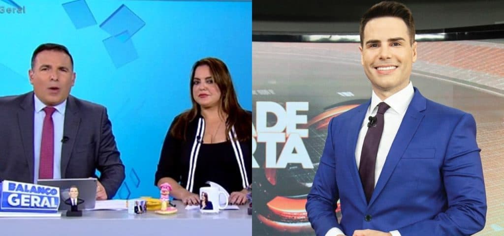 Gottino e Fabiola fazem brincadeira com Bacci