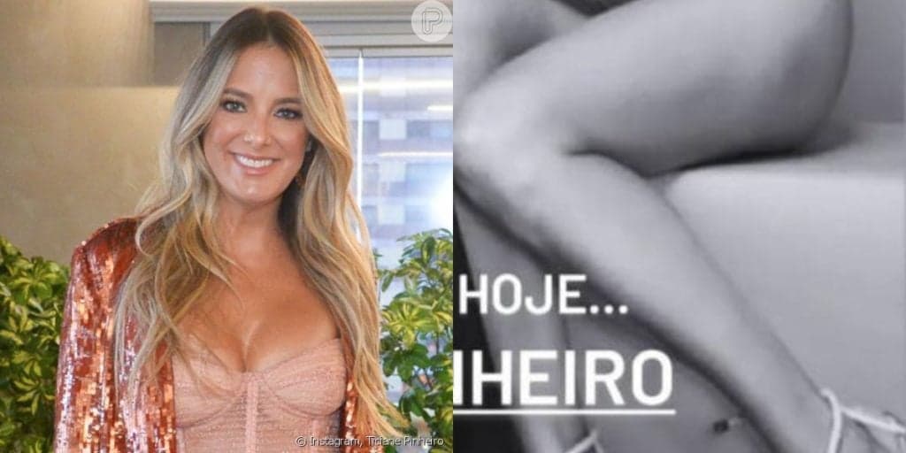 Ticiane Pinheiro faz ensaio sensual só de lingerie e corpão da esposa de Tralli deixa o Brasil babando