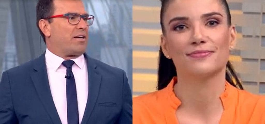 "Você acabou comigo", Bocardi 'esquece' de jornal ao vivo e expõe o que Sabina faz por trás das câmeras da Globo