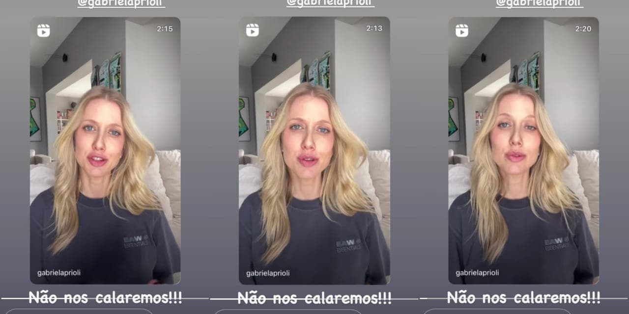 Xuxa Meneghel compartilha vídeo de Gabriela Prioli criticando o presidente Jair Bolsonaro (Foto: Reprodução/Instagram/Montagem) Xuxa Meneghel compartilha vídeo de Gabriela Prioli criticando o presidente Jair Bolsonaro (Foto: Reprodução/Instagram/Montagem)