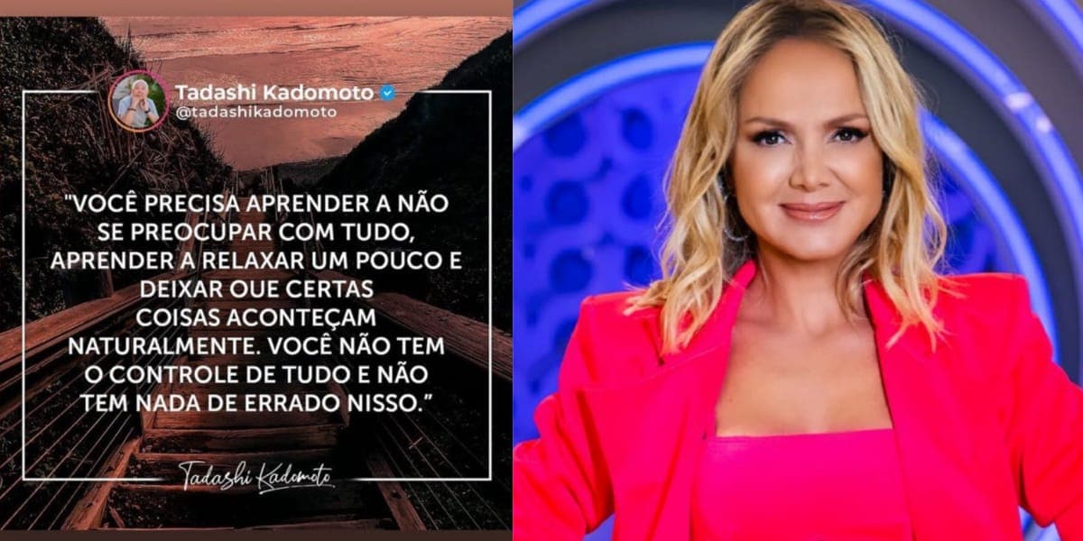 Eliana manda recado para seus seguidores em suas redes sociais (Reprodução: Montagem TV Foco) Eliana manda recado para seus seguidores em suas redes sociais (Reprodução: Montagem TV Foco)