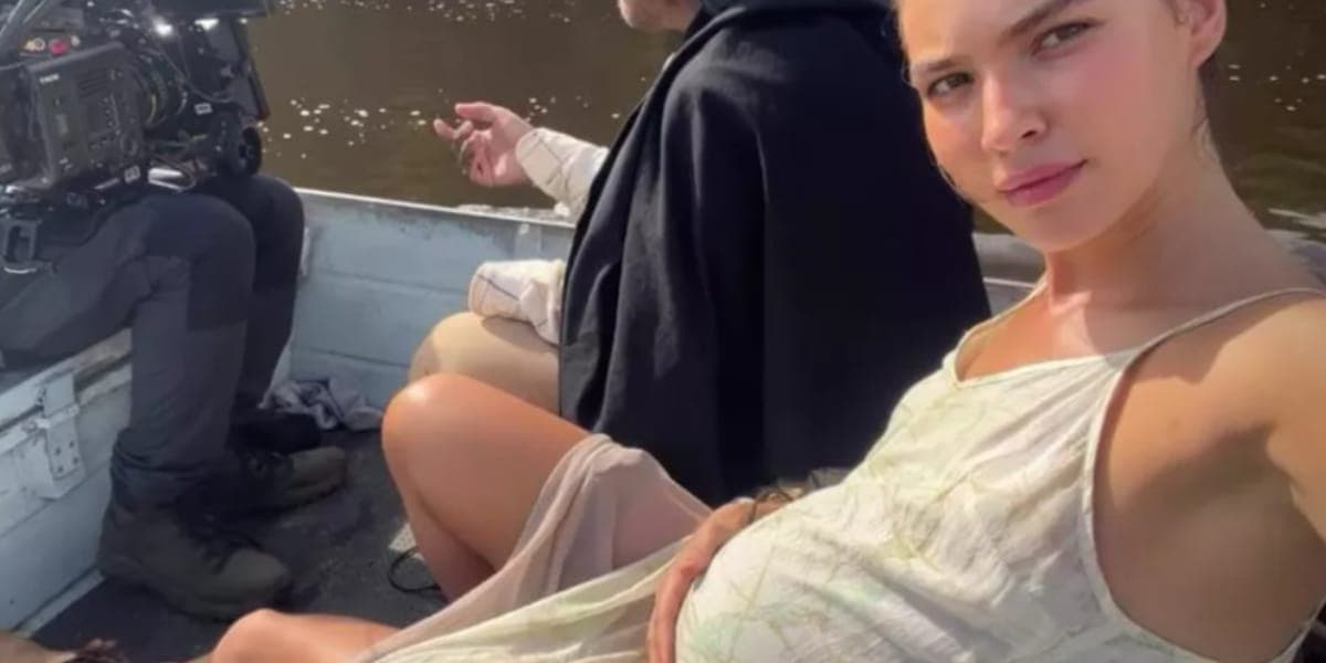 Juma está grávida em Pantanal, mas barriga não corresponde com o tempo de gestação (Foto: Instagram) Juma está grávida em Pantanal, mas barriga não corresponde com o tempo de gestação (Foto: Instagram)