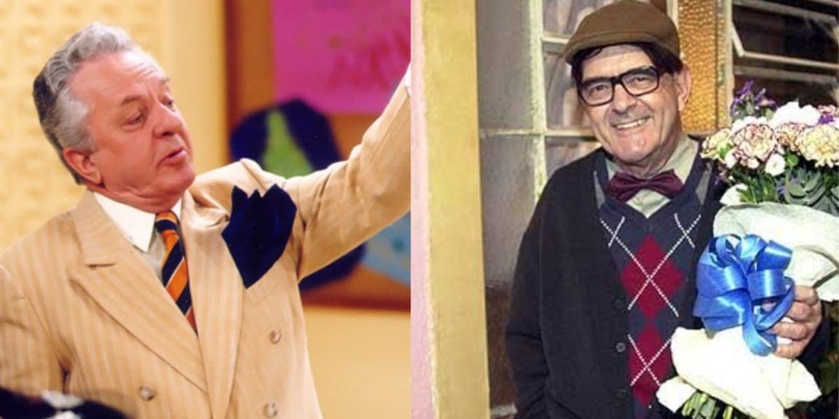 Rogério Cardoso e Francisco Milani na Grande Família (Reprodução: Montagem TV Foco) Rogério Cardoso e Francisco Milani na Grande Família (Reprodução: Montagem TV Foco)