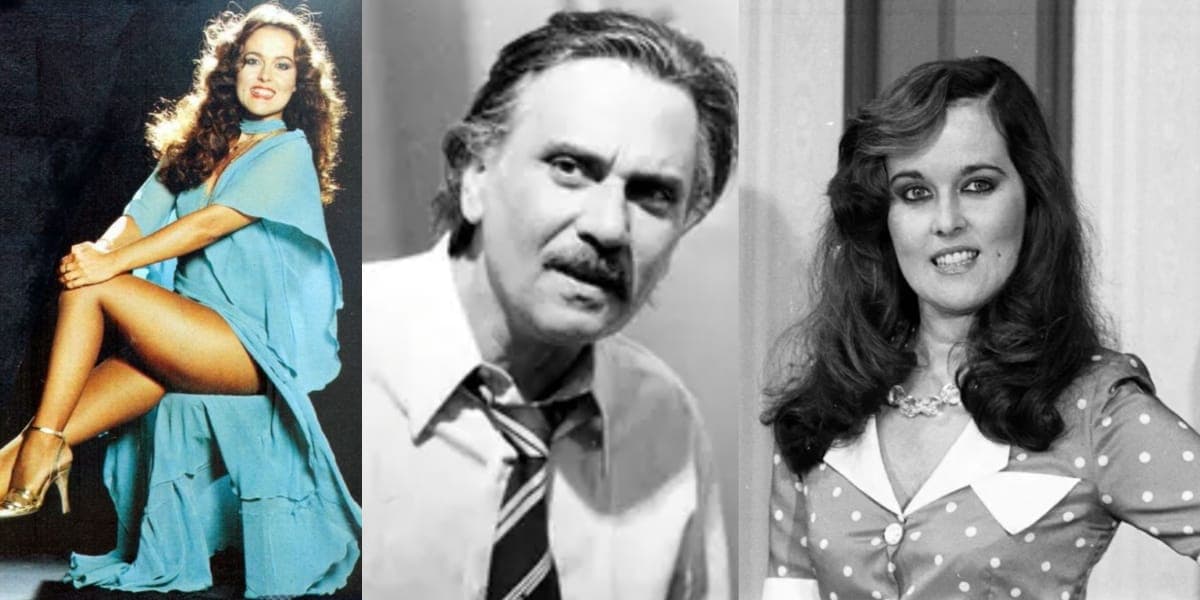 Djenane Machado, Jorge Dória e Eloísa Malfada na Grande Família (Reprodução: Montagem TV Foco) Djenane Machado, Jorge Dória e Eloísa Malfada na Grande Família (Reprodução: Montagem TV Foco)