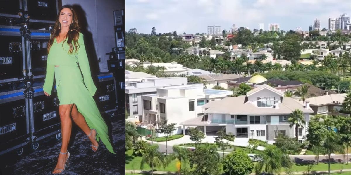 Mansão de Patrícia Abravanel possui hidromassagem e muito luxo (Reprodução: Montagem TV Foco) Mansão de Patrícia Abravanel possui hidromassagem e muito luxo (Reprodução: Montagem TV Foco)