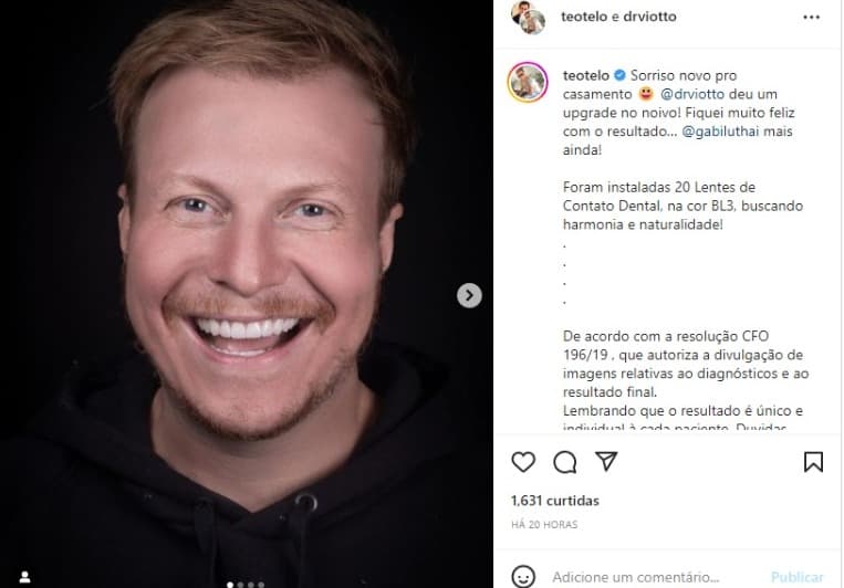 Irmão de Michel Teló exibe mudança no visual (Foto: Reprodução/Instagram) Irmão de Michel Teló exibe mudança no visual (Foto: Reprodução/Instagram)