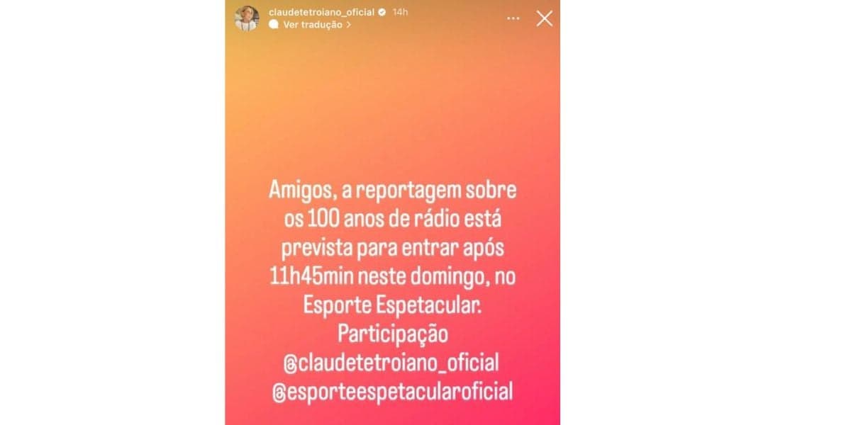 claudete troiano - storie - esporte espetacular claudete troiano - storie - esporte espetacular