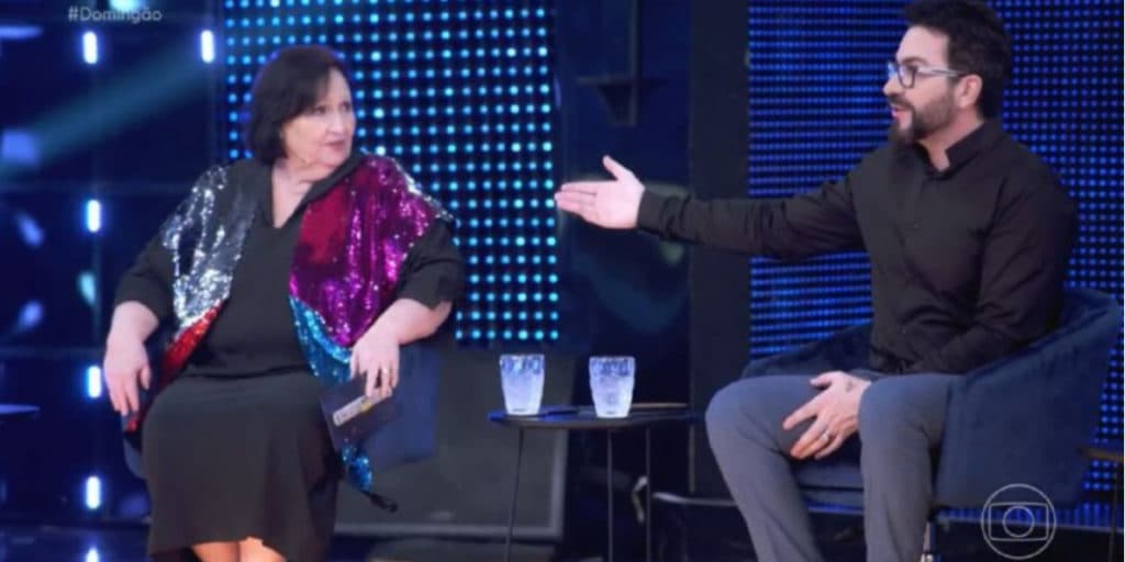 Dona Déa já expôs Fábio de Melo no Domingão e o que ela disse deixou até Huck desacreditado: "Ele estava''