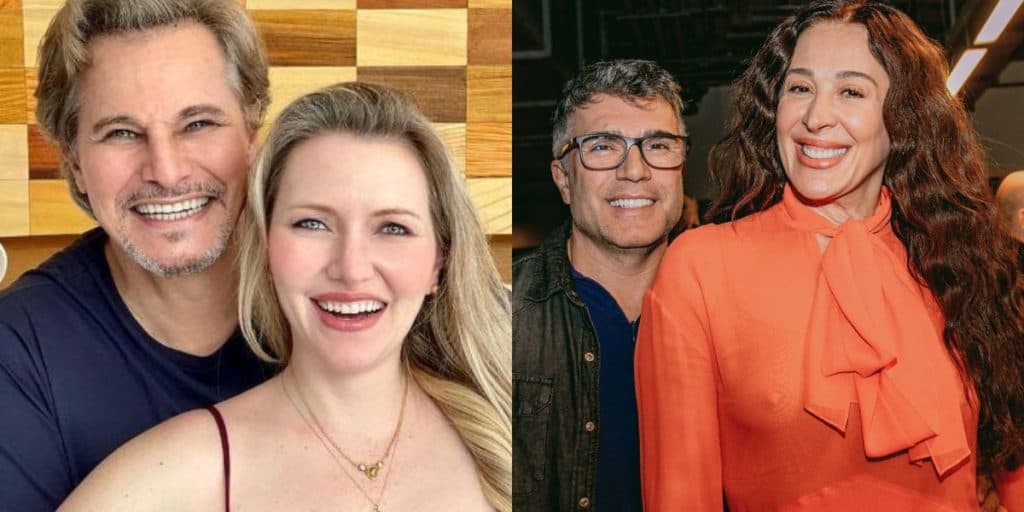 Atual esposa de Edson Celulari resolve deixar comentário na foto de Claudia Raia grávida e ganha destaque