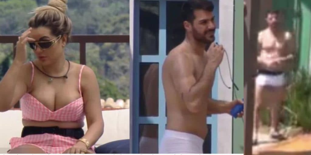 A Fazenda 14 - Deolane vê Shayan só de cueca e se revolta com volume