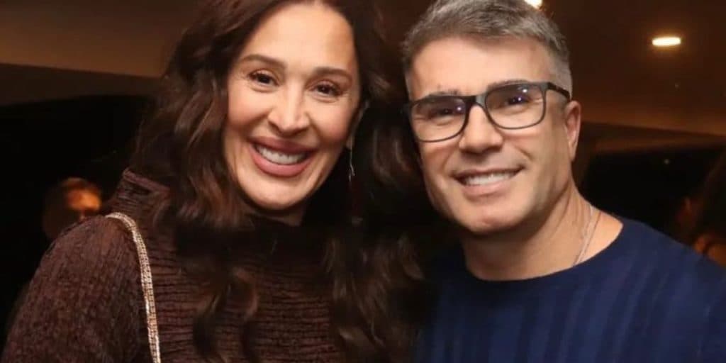 Marido vê Claudia Raia com decote em vídeo e fala: "Que isso?"