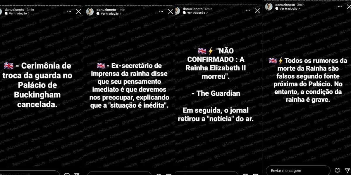 Rainha Elizabeth preocupa a todos (Reprodução) Rainha Elizabeth preocupa a todos (Reprodução)