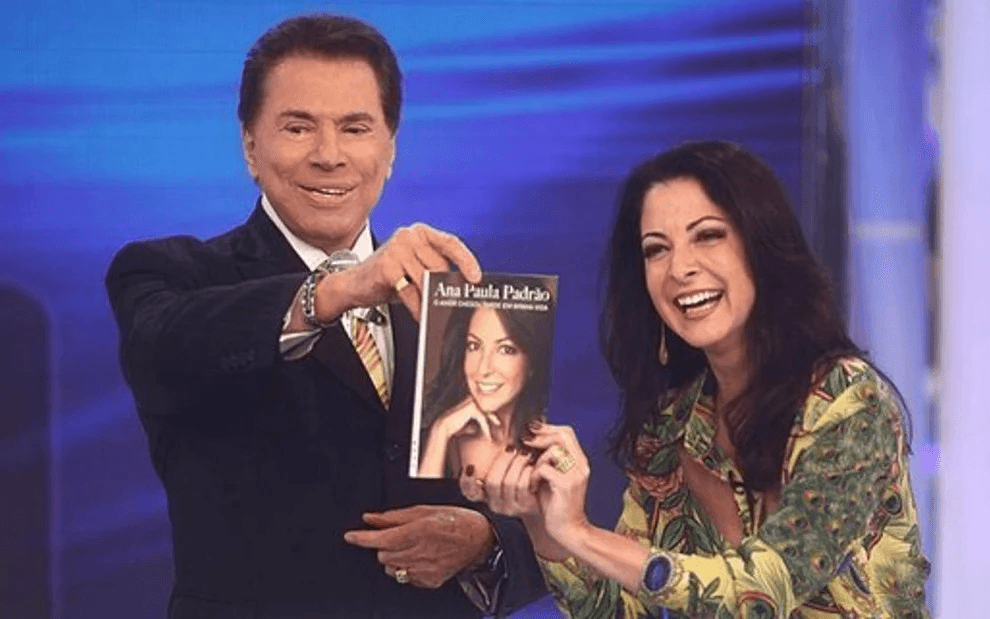 Ana Paula Padrão e Silvio Santos (Foto: Reprodução) Ana Paula Padrão e Silvio Santos (Foto: Reprodução)