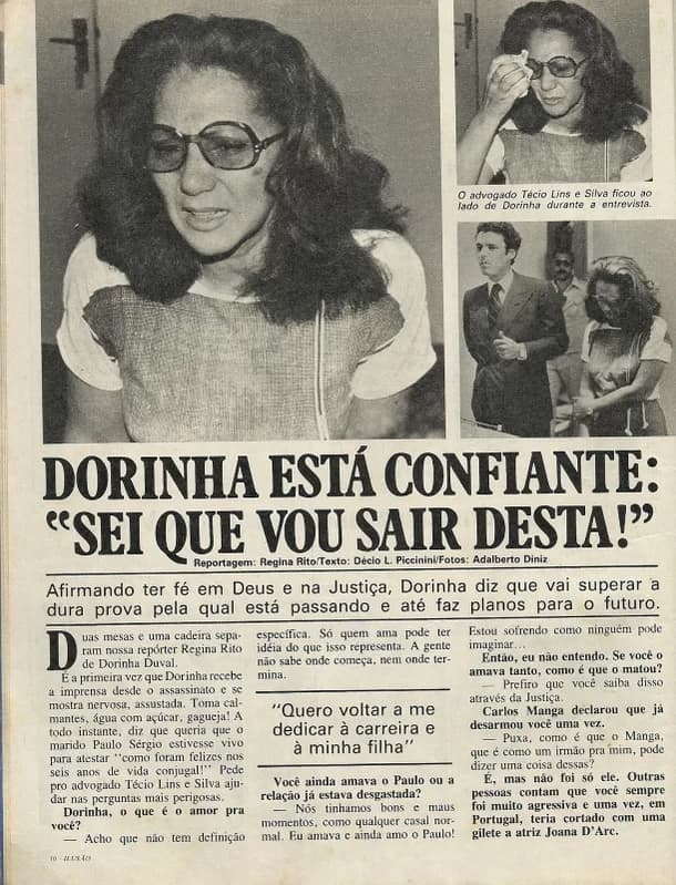 O crime foi noticiado em jornais e chocou o público da época (Foto Reprodução/Instagram) O crime foi noticiado em jornais e chocou o público da época (Foto Reprodução/Instagram)