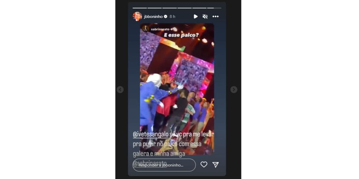 Boninho entrega vídeo de tumulto no meio do programa de Ivete Sangalo Boninho entrega vídeo de tumulto no meio do programa de Ivete Sangalo