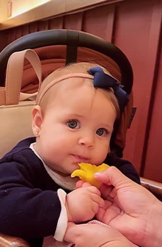 O ator Edson Celulari encantou o Brasil com a beleza da sua filha bebê, Chiara - Foto Reprodução Instagram O ator Edson Celulari encantou o Brasil com a beleza da sua filha bebê, Chiara - Foto Reprodução Instagram
