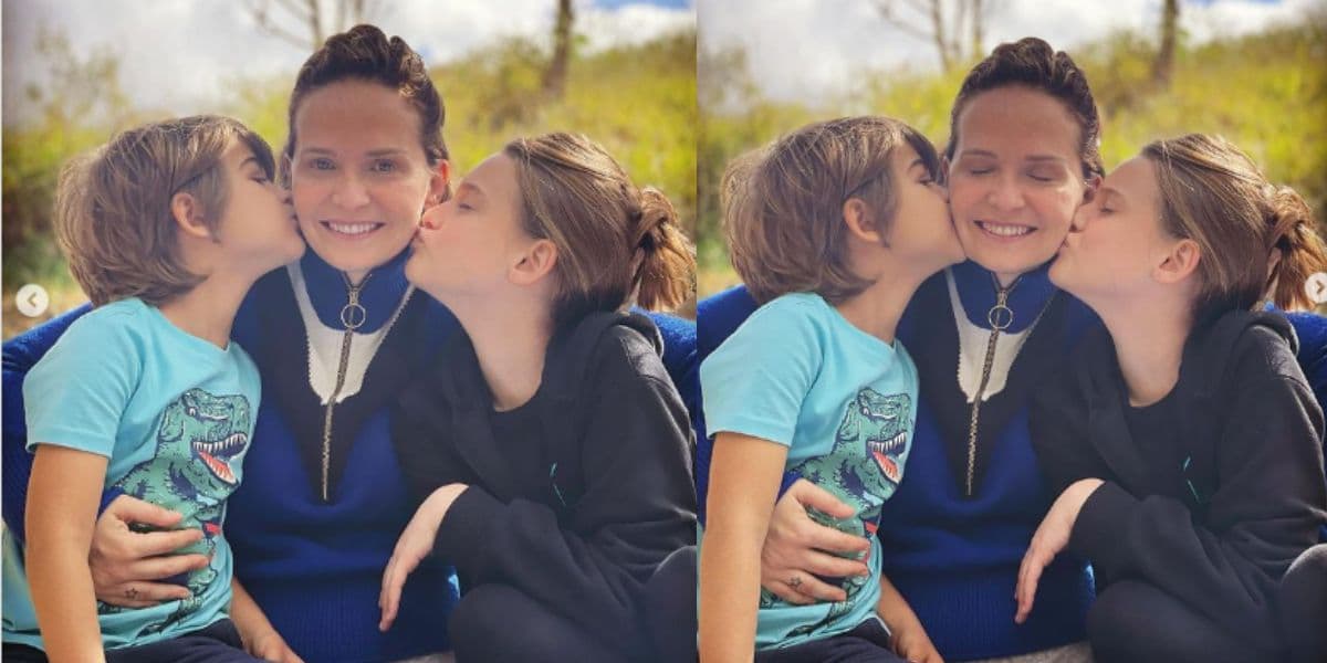 Atriz Fernanda Rodrigues surge em clique raro com os filhos e beleza das crianças choca o Brasil - Foto: Reprodução Instagram Atriz Fernanda Rodrigues surge em clique raro com os filhos e beleza das crianças choca o Brasil - Foto: Reprodução Instagram