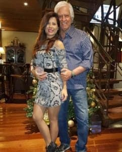 Nuno Leal Maia, o professor Pasqualete ao lado de sua esposa (Instagram) Nuno Leal Maia, o professor Pasqualete ao lado de sua esposa (Instagram)