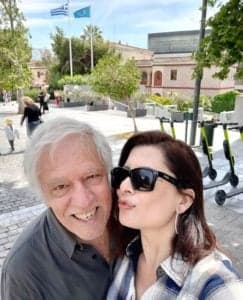 Nuno Leal Maia, o professor Pasqualete ao lado de sua esposa (Instagram) Nuno Leal Maia, o professor Pasqualete ao lado de sua esposa (Instagram)