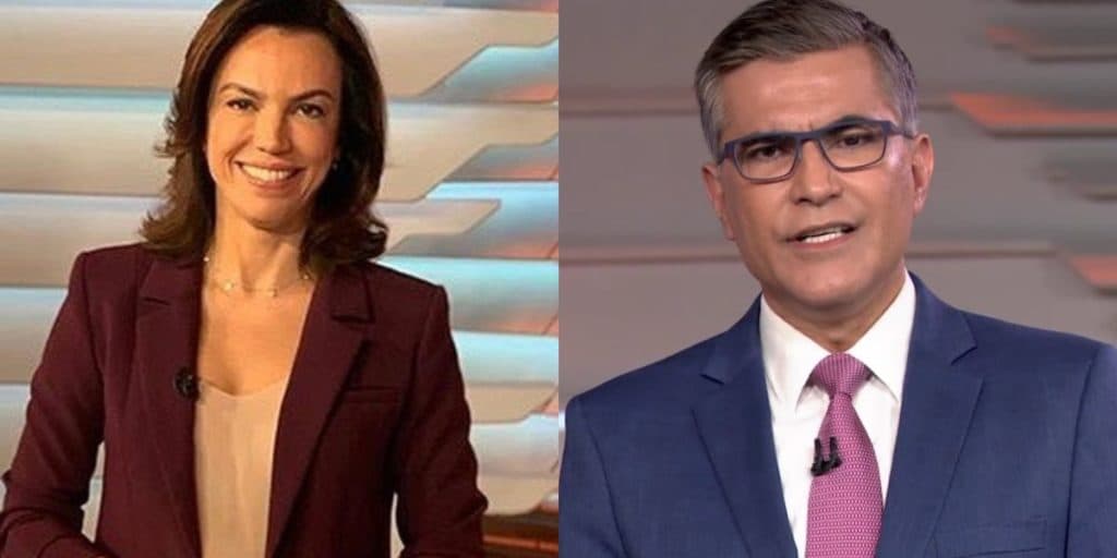 Ana Paula Araújo surge com seu substituto da Globo e confirma: "Fez o jornal pra mim e ainda me levou"