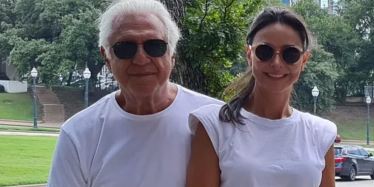 O casal tem 29 anos de diferença, mas isso não é problema para o amor (Reprodução: Instagram) O casal tem 29 anos de diferença, mas isso não é problema para o amor (Reprodução: Instagram)