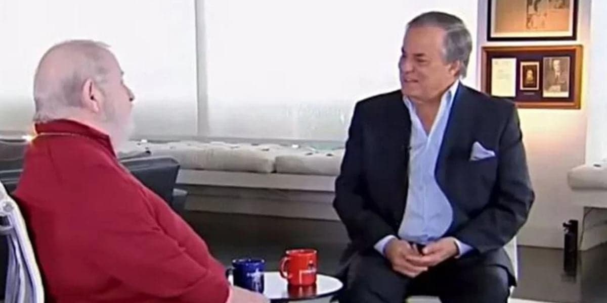 Ronnie Von ficou preocupado ao ter último encontro com Jô Soares em 2019 (Reprodução) Ronnie Von ficou preocupado ao ter último encontro com Jô Soares em 2019 (Reprodução)