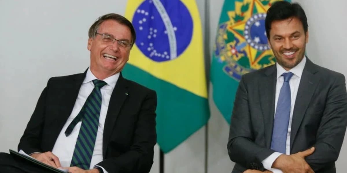 Jair Bolsonaro e Fábio Faria (Foto: Reprodução) Jair Bolsonaro e Fábio Faria (Foto: Reprodução)