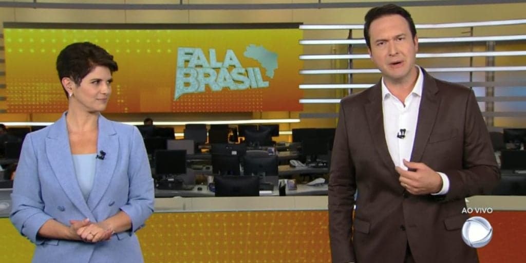 Mariana Godoy dá notícia sobre câncer de estrela da Record e Eduardo confirma ao vivo: "A redação parou"
