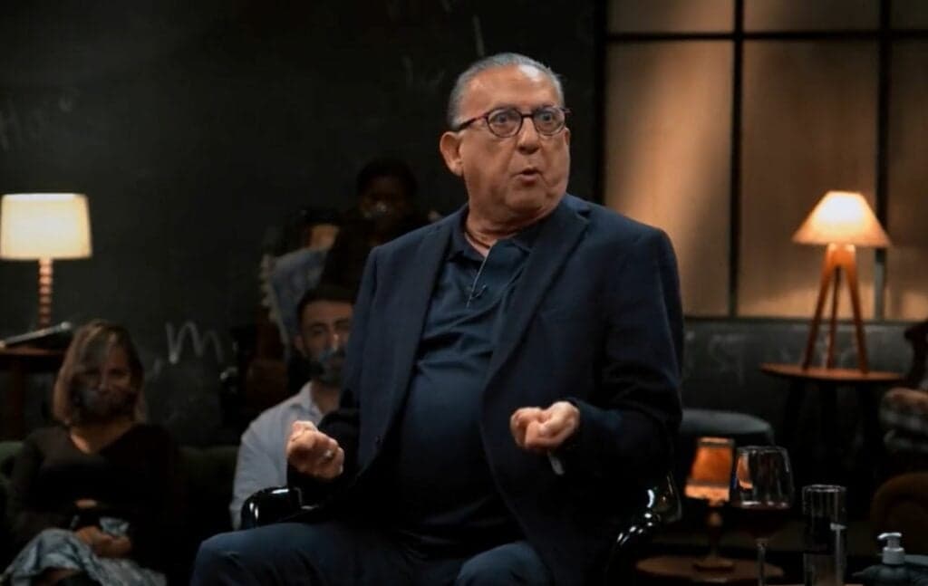Galvão Bueno no "Que História é essa Porchat?" (Foto Reprodução) Galvão Bueno no "Que História é essa Porchat?" (Foto Reprodução)