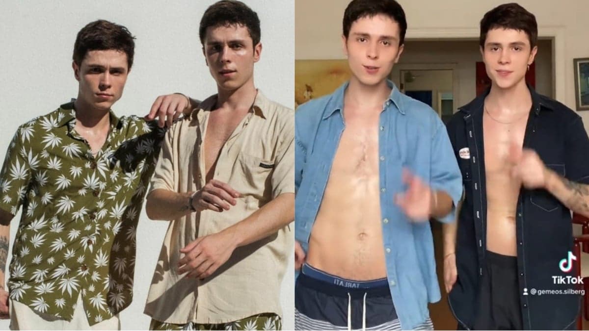 Atualmente, os 21 anos, com os cabelos pretos de volta, Carlos Silberg e André Silberg deixam a todos de queixo caído com fotos Atualmente, os 21 anos, com os cabelos pretos de volta, Carlos Silberg e André Silberg deixam a todos de queixo caído com fotos