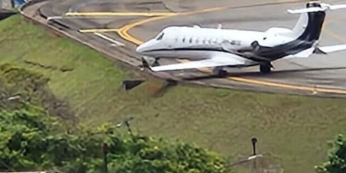 De acordo com Reinaldo Gottino, avião deveria ser retirado rapidamente (Reprodução) De acordo com Reinaldo Gottino, avião deveria ser retirado rapidamente (Reprodução)