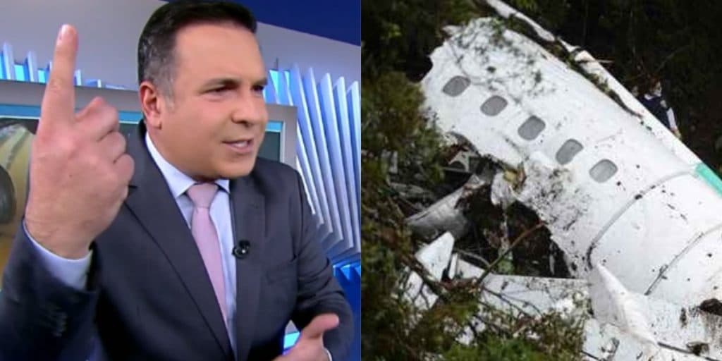 Gottino dá notícia sobre acidente de avião, perde a paciência ao vivo e mostra indignação aos berros