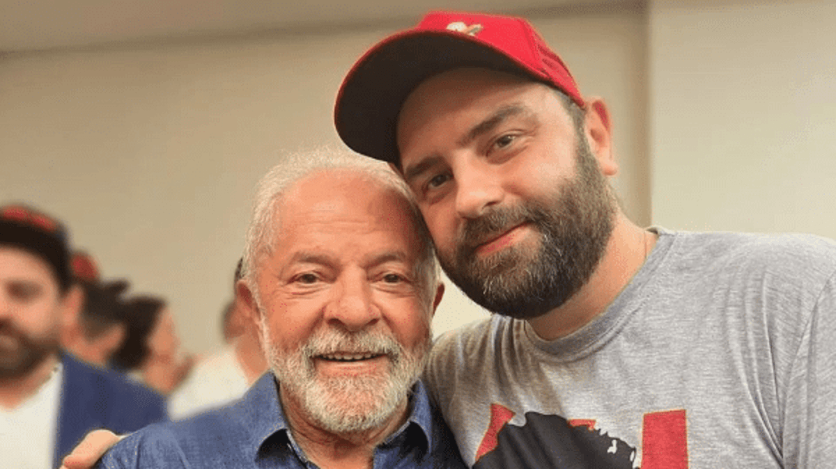 Lula e o filho, Luís Claudio (Foto: Reprodução) Lula e o filho, Luís Claudio (Foto: Reprodução)
