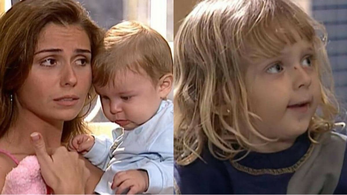 Bruninho (Andrey Beltrão) e Capitu (Giovanna Antonelli); Nina (Júlia Maggessi) Bruninho (Andrey Beltrão) e Capitu (Giovanna Antonelli); Nina (Júlia Maggessi)