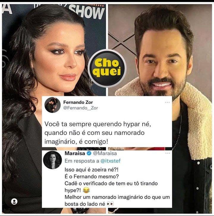 Maraisa não gostou do que Fernando disse e detonou o ex-cunhado (Foto: Reprodução) Maraisa não gostou do que Fernando disse e detonou o ex-cunhado (Foto: Reprodução)