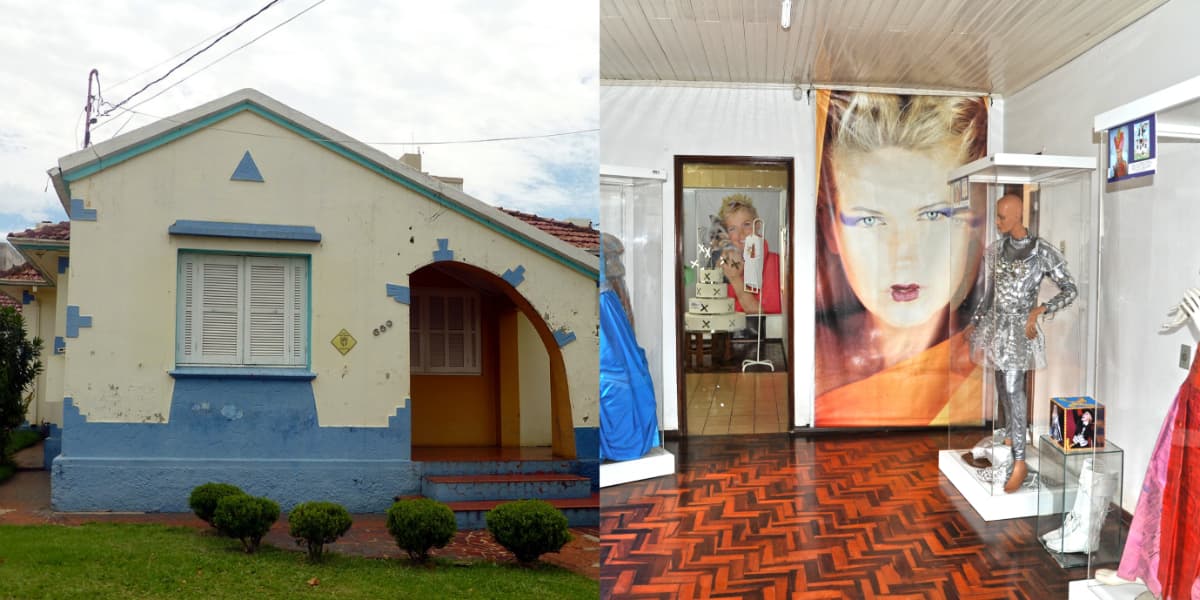 Casa onde Xuxa morou virou memorial - Foto: Reprodução Casa onde Xuxa morou virou memorial - Foto: Reprodução
