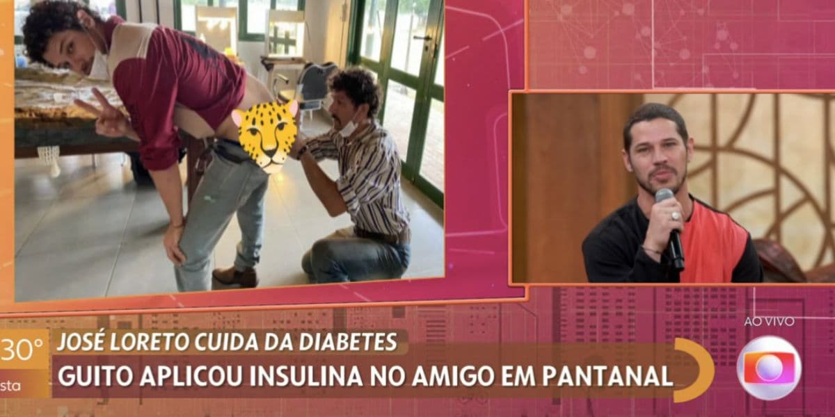 José Loreto fala sobre doença no Encontro (Reprodução) José Loreto fala sobre doença no Encontro (Reprodução)