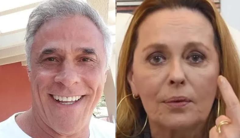 Oscar Magrini e Maria Zilda falam de quarto íntimo para artistas da Globo - Foto Reprodução Oscar Magrini e Maria Zilda falam de quarto íntimo para artistas da Globo - Foto Reprodução