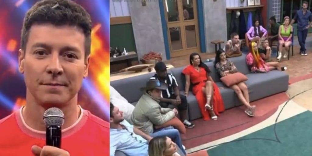 Rodrigo Faro vai ao ar em A Fazenda 14 e dá comida de rabo nos participantes: "Isso tá absolutamente errado"