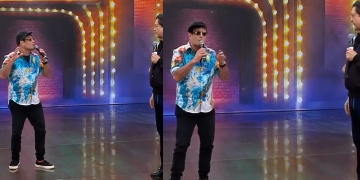 Sérgio Mallandro no Faustão na Band (Reprodução: Band) Sérgio Mallandro no Faustão na Band (Reprodução: Band)