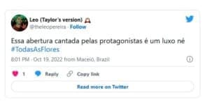 Público comentou estreia da trama escrita por João Emanuel Carneiro (Foto: Reprodução / Twitter) Público comentou estreia da trama escrita por João Emanuel Carneiro (Foto: Reprodução / Twitter)
