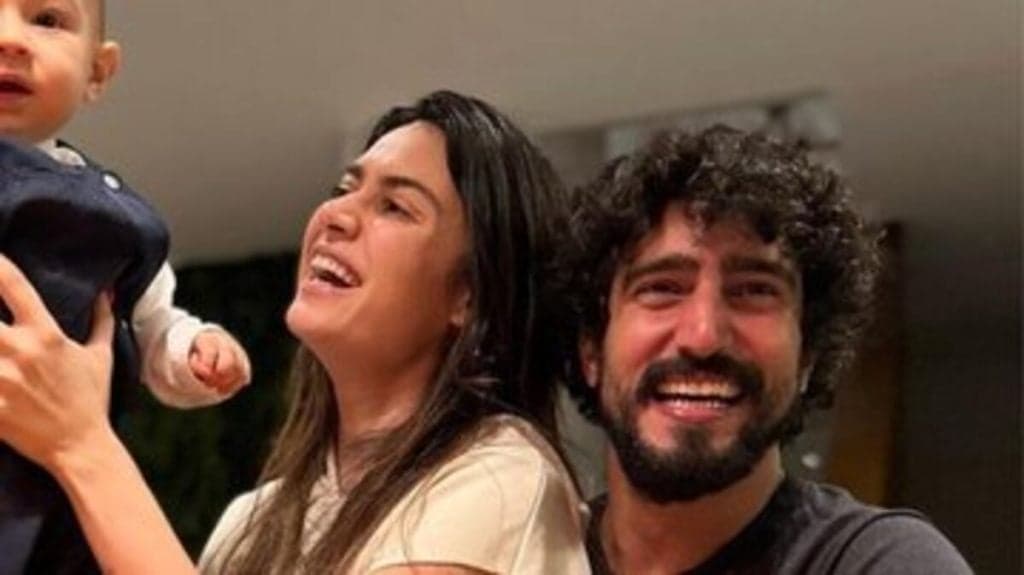 Thaila Ayala e Renato Góes comemoram os 10 meses do filho, Francisco: "O tempo voa"