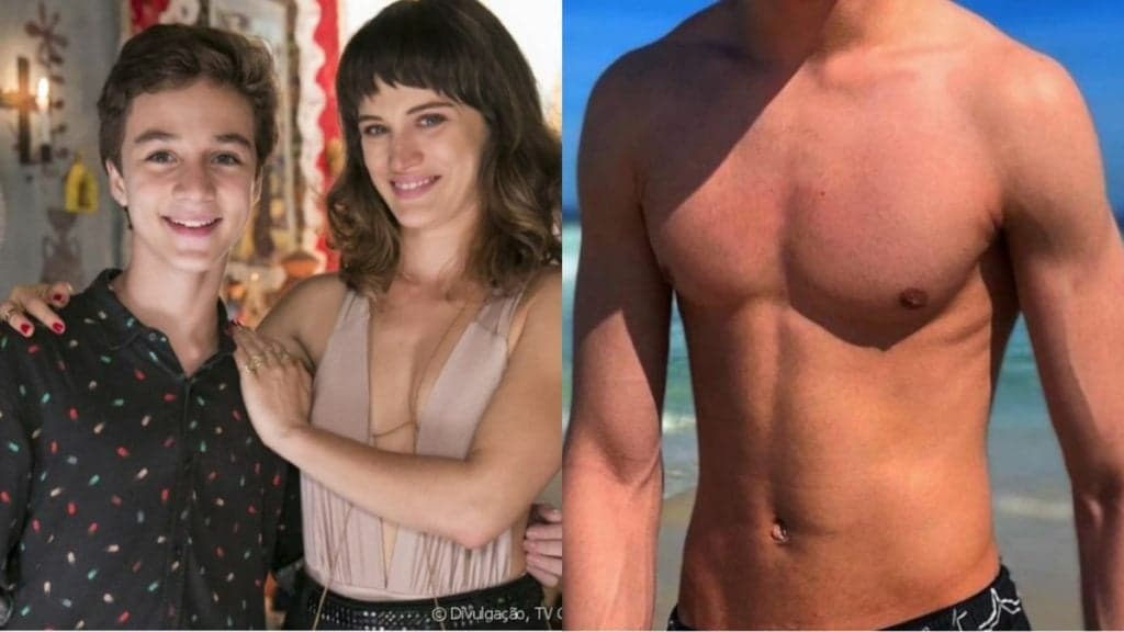 Filho de Bianca Bin em Outro Lado do Paraíso cresceu, tem um corpão e é primo de Paulo Gustavo