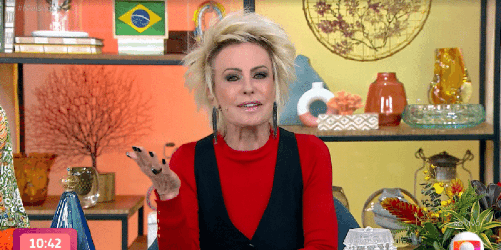 Equipe de Ana Maria revela estado da apresentadora após cirurgia e afastamento do Mais Você na Globo