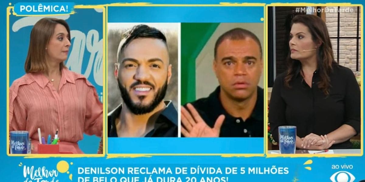 Catia Fonseca comenta sobre dívida de Belo no Melhor da Tarde Catia Fonseca comenta sobre dívida de Belo no Melhor da Tarde
