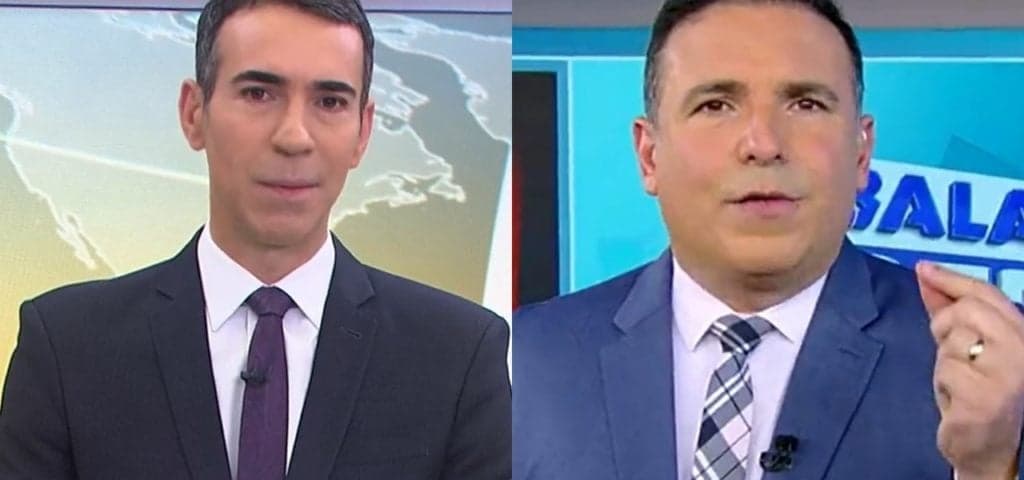 Tralli e Gottino param jornais ao mesmo tempo e anunciam morte de ator da Globo: "Acaba de chegar a informação"