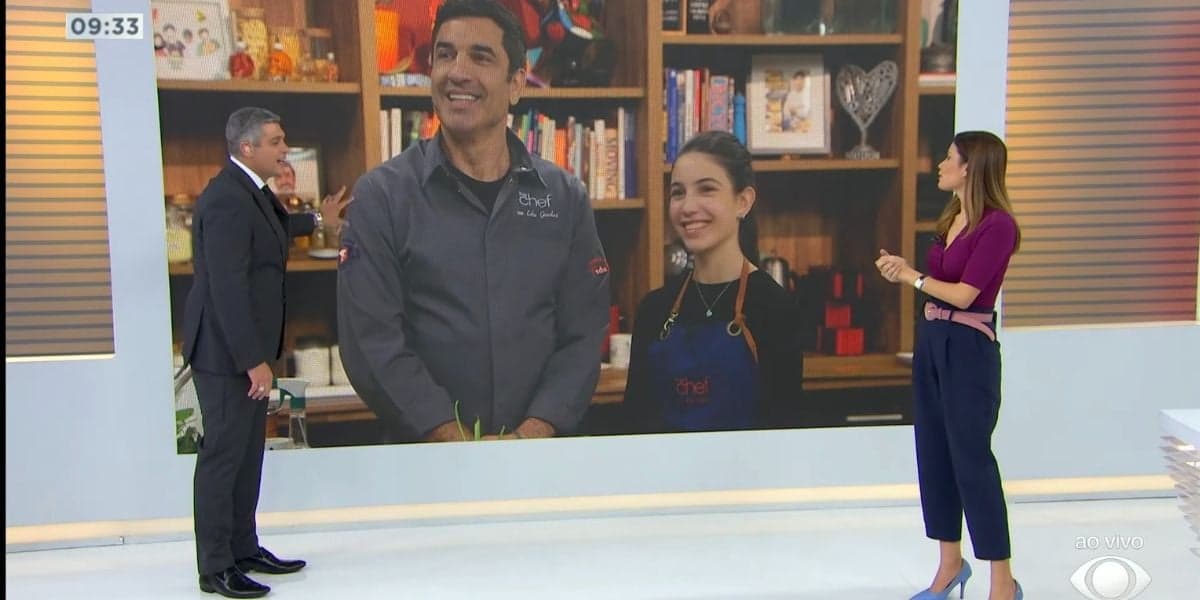 Edu Guedes e Joel Datena conversaram durante o Bora Brasil desta quarta-feira Edu Guedes e Joel Datena conversaram durante o Bora Brasil desta quarta-feira