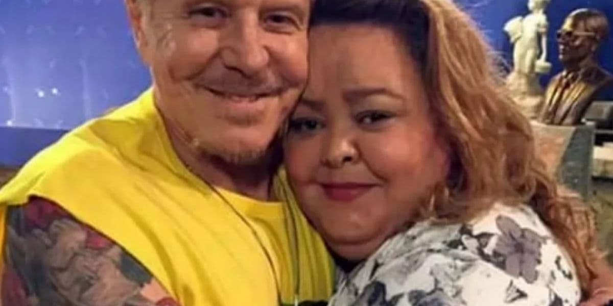 Hélady Araújo quando trabalhou em Pé na Cova com Miguel Falabella Hélady Araújo quando trabalhou em Pé na Cova com Miguel Falabella